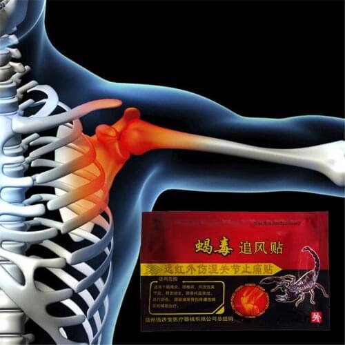 24PCS/3Bags Arthritis Joint Pain Relief Patch Scorpion Venom Analgesic Plaster for Backache Muscular Pain Relieves