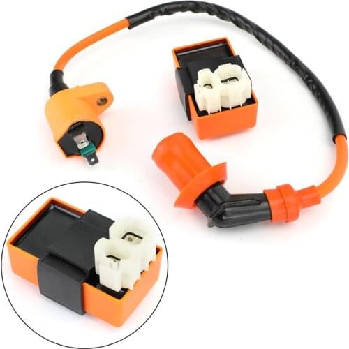 Areyourshop For Honda Foreman 400 450 TRX400 450 FourTrax Racing Ignition Coil CDI Box Motorcycle Plug