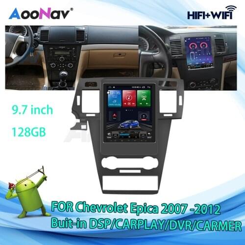 9.7 Inch Vertical Screen Car Radio Stereo FOR Chevrolet Epica 2007 2009-2012 Car Autoradio GPS Navigation Multimedia DVD player