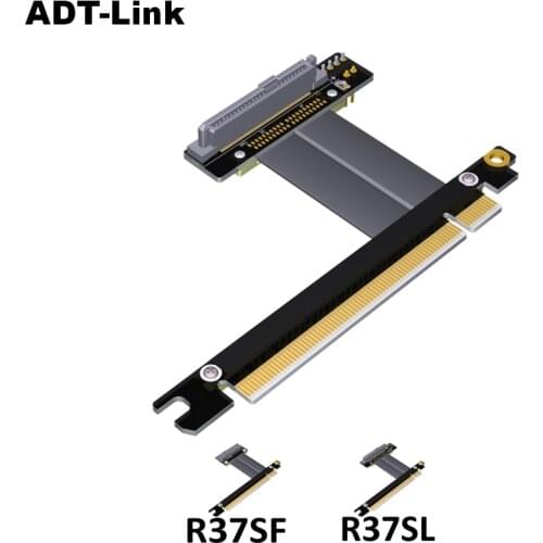 PCI-E 3.0 x16 to U.2 Interface U2 SFF-8639 NVMe Extension Data Cable Gen3 Flexible Flat Cable SSD x16 PCIe3.0x4 gen3 32G/bps