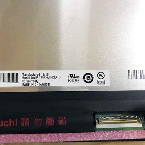 IPS 144HZ Matrix for Laptop 15.6" B156HAN08.0 LED Screen LCD Display 40Pin 72% NTSC Matte FHD 1920X1080 Replacement