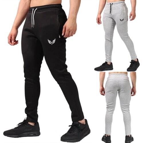 MenS Sports Fitness Trousers Casual MenS Stretch Slim Feet Trousers