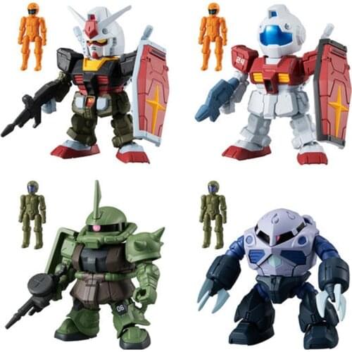 Bandai Genuine Gacha Mobile Suit Gundam Zaka Model Doll