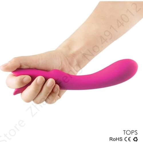 AV Vibrator Vaginal Dildo Magic Wand Clitoris Stimulator USB Rechargeable Female Masturbation Massager Sex Toys for Women 18