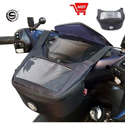 Waterproof For Motorcycle Tank Bag Navigation Package Man Belt Pouch MTB Bike Bag Front Multi-Functional Motorcycle Parts