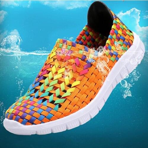 New arrival Casual Shoes Woman Mesh Wedge With Increased Base Sneakers Solid Mid Heel Round Toe Large Size Casual Shoes Woman