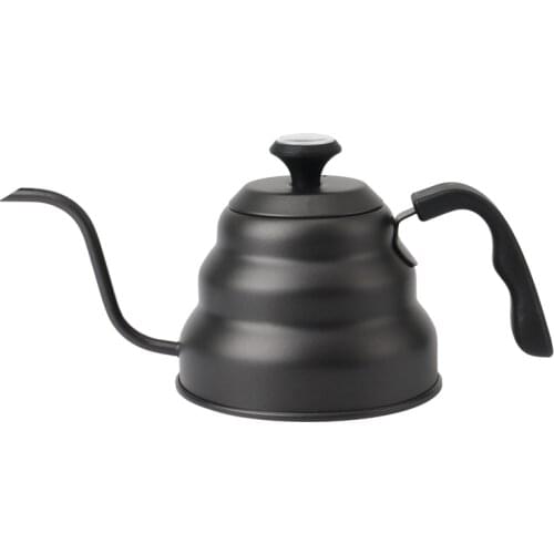 1.0L Coffee Kettle Pour over Coffee Tea Pot Kettle Drip Kettle Gooseneck Stainless with Thermometer Insulated Handle