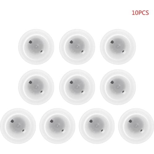 10pcs One-way Degassing PE Valve With Filter Exhaust Ventilation Vent Coffee Bag