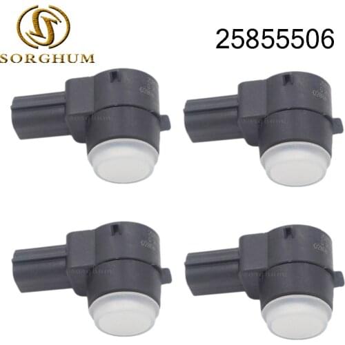 4PCS 25855506 0263003979 Fits For GM Chevrolet Cadillac Escalade CTS Front Backup PDC Parking Sensor