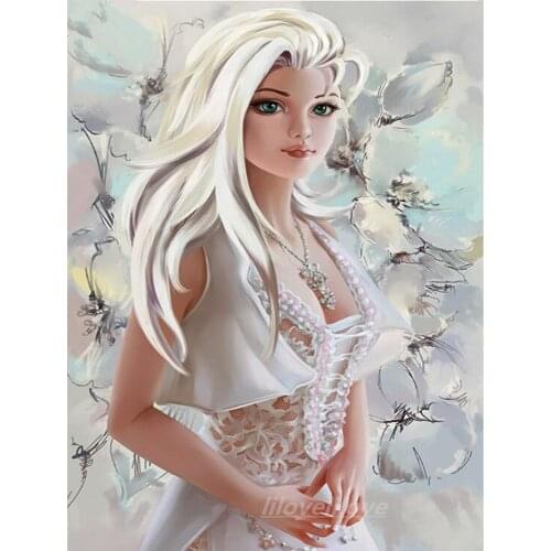 Full Square/Round Drill 5D DIY Diamond Painting "Cartoon princess"3D Embroidery Cross Stitch 5D Home Decoration Christmas CV346