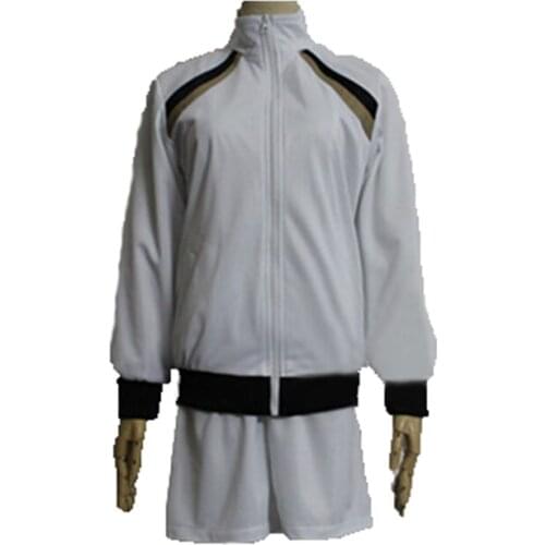 Anime Haikyuu!! Hakuto Kotarou Long Sleeve Uniforms Jersey Coat Cosplay Costume top+pant 11
