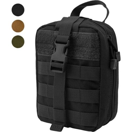 First Aid Bag Tactical Molle Medical Pouch EMT Emergency EDC Survival Tool Bags Utility Pack Airsoft Hunting Outdoor Camping
