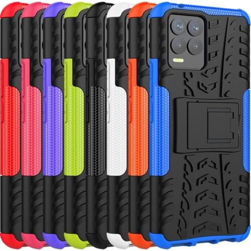 For Cover OPPO Realme 8 Pro Case For Realme 8 Pro Capas Shockproof Hard Phone Bumper Dual Layer Cover For Realme 8 Pro 8 Fundas