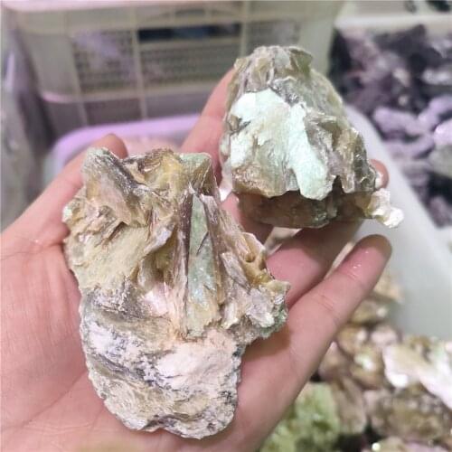 Dropshipping Natural Golden mica Crystal Rough Stone Specimen flogopite Healing Crystal Gifts