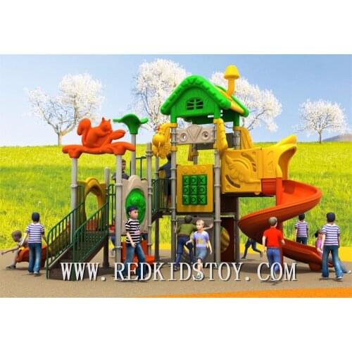 Exported to US TUV Approved Children Playground Structure 2016HZ-J005 23 Years' Manufacture Experiences