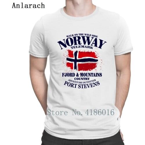 Norway T-Shirt Vintage Cotton Pop Top Tee Hiphop Tops Men Tshirt 2018 Cute Comfortable Tee Shirt S-3xl Family