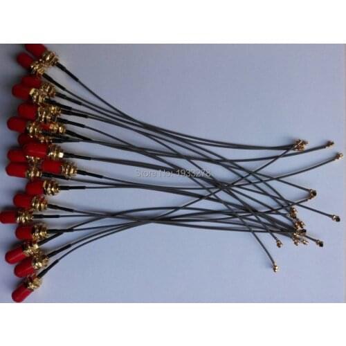 Sma cable sim900a , sim908 , sim900 module (20pieces/lot) Mini PCI U.FL to SMA Antenna WiFi Pigtail Cable IPX to SMA