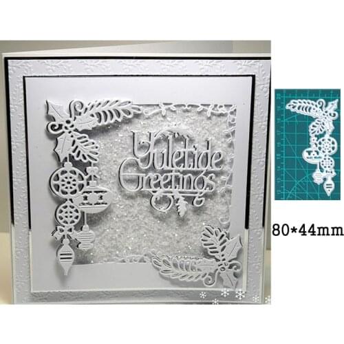 Maple Leaf/Christmas Bell/Lantern Pendant Metal Cutting Dies For Stamp Scrapbooking Stencil DIY Paper Album Card Decor Embossing