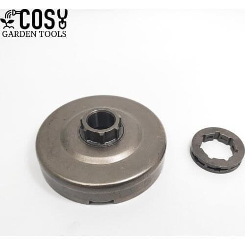 3/8" 7T Clutch Drum Sprocket Kit For HUSQVARNA 365 362 371 372 XP 372XP Chainsaw Parts 503932471 / 503432001