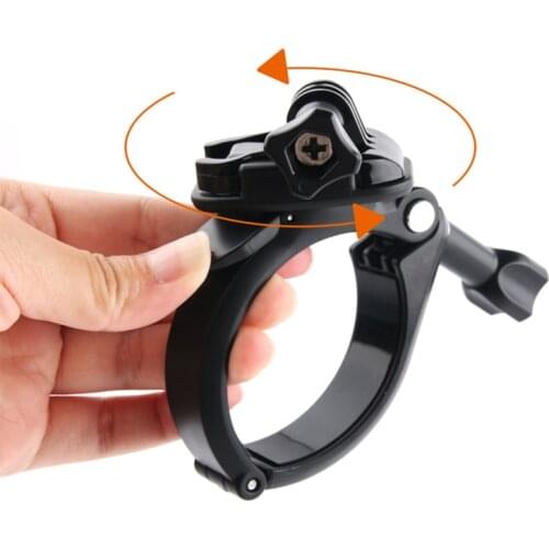For Go Pro Bike/Motorcycle Handlebar Mount 360 Degree Rotate For Gopro Hero 9/8/7/6/5/4/3+ Yi 4K SJCAM SJ4000 Camera Accseeories