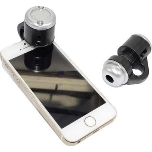 Free shipping 30x Zoom magnification LED Mobile Phone Microscope Micro Lens