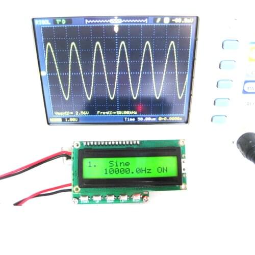 The new version of DDS signal generator is stronger than m328 function generator 0.1hz~100khz