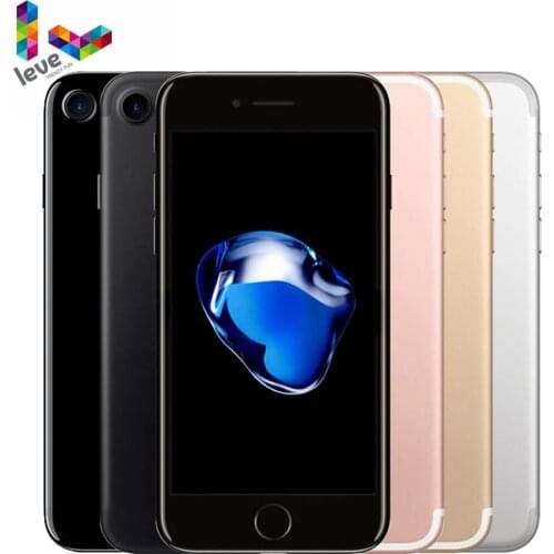 Apple iPhone 7 Original iOS Unlocked Mobile Phone 4.7" 2GB RAM 32GB/128GB/256GB ROM 12MP Quad Core Fingerprint 4G LTE Cell Phone