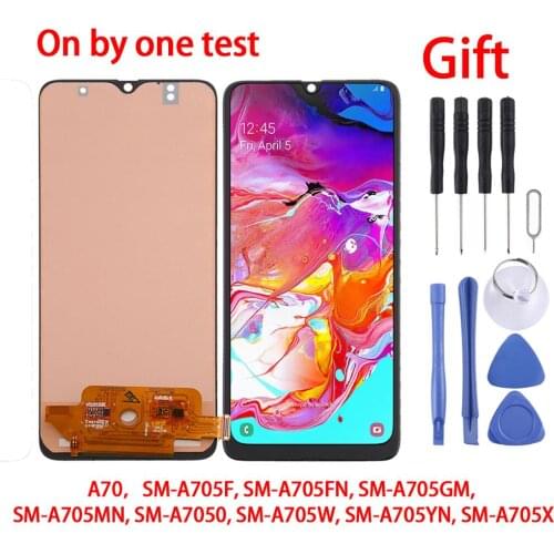ORIGINAL A70 LCD For SAMSUNG Galaxy A70,A705F,A705FN,A705GM, A7050,A705W,A705MN,-A705YN,A705X LCD Display Touch Screen Digitizer