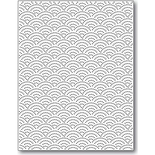 Pinpoint Half Ring Plate 2021 Metal Cutting Dies for DIY Scrapbooking and Card Making Decor Embossing Craft No Stamp