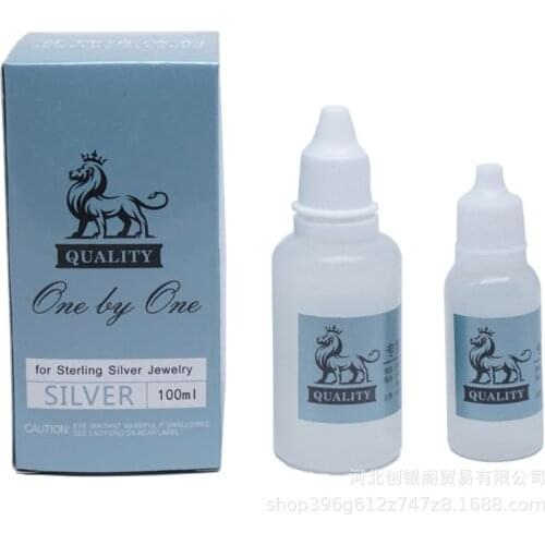 Gentle Jewelry Cleaner Solution Gold Silver Fine & Fashion Jewelry Cleaning X3UC