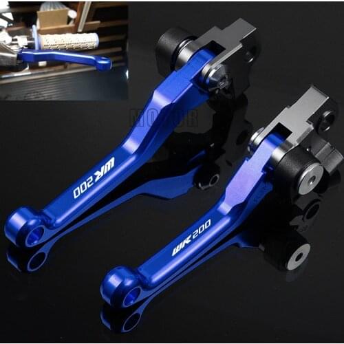 For Yamaha WR 200/250 WR250 F/R/X/450 F/XG250 TRICKER/XT 225/250/X/XTZ 125 CNC Motorcycle Dirt Bike Pivot Brake Clutch Levers
