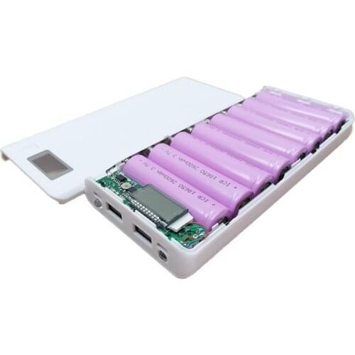 DIY Power Bank 18650 Battery Case Power Bank Battery Storage Box Powerbank Box Charger Shell Case For iPhone 6 6S Plus Xiaomi