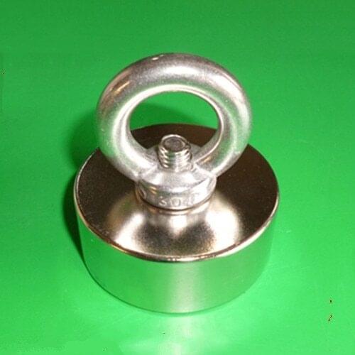 Super strong power salvage magnetic field rare earth permanent fishing magnet search tool neodym Iman Neodimio Retrieval N35