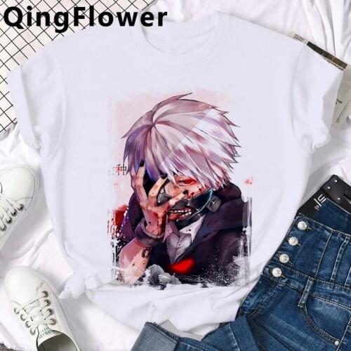 Anime Tokyo Ghoul Manga Kaneki Ken summer top top tees men graphic tees harajuku aesthetic casual t shirt top tees aesthetic