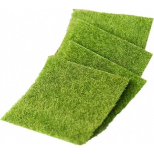 15x15cm 30x30cm Grass Mat Green Artificial Lawns Small Turf Carpets Fake Sod Home Garden Moss home Floor DIY wedding Decoration