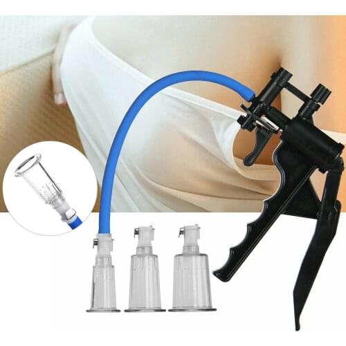 Vacuum Pump Suck Set Cylinders Nipple Vagina Clitoris Sucking Woman Masturbation Stiumulator Couple Flirting Sex Toys Shop