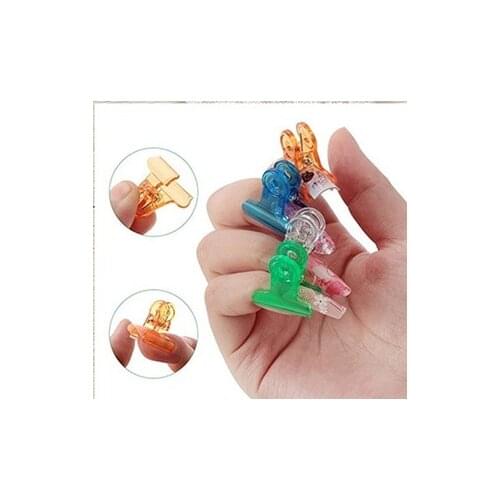 5pcs Nail Tips Clip Finger Extension Quick Building Mold Tips Nail Dual Forms Nail Art Tool 4 Colors New