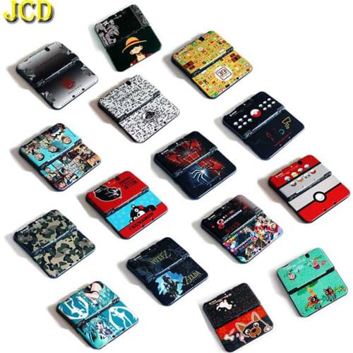 JCD Hard Shell Non-slip Protective Case For Nintend NEW 3DS XL / LL Pattern Housing Cover For New 3DSLL Console