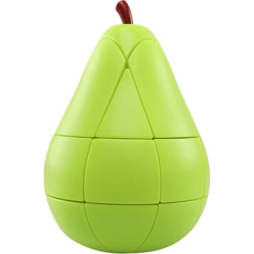 1 Pcs Magic Fruit Cube Puzzle Apple Lemon Banana Peach Durable Educational Toy For Children