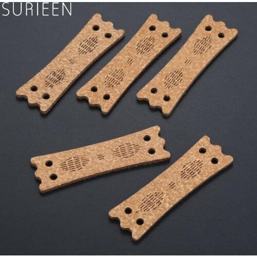 5 Pcs Hunting Microfiber Leather Slingshot Pouches Outdoor Shooting Catapults Sling Shots Bow & Arrow Replacements 60*15*18mm