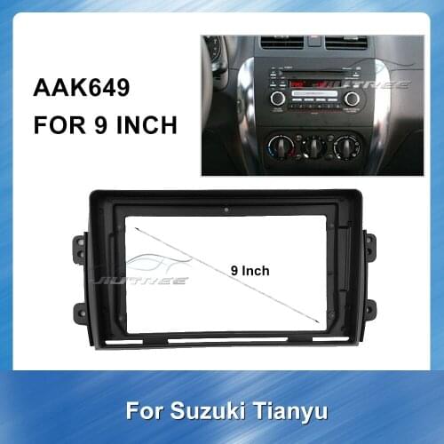 9 Inch Car radio Frame Facials Installation Frame Kit For Suzuki Tianyu Car Audio Player Panel Adaptor Refitting Kit Dashboard