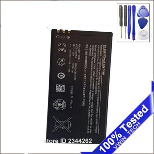 For Nokia BV-T3G phone battery for Nokia Microsoft Lumia 650 RM-1154 BVT3G 2000mAh Battery SanErqi