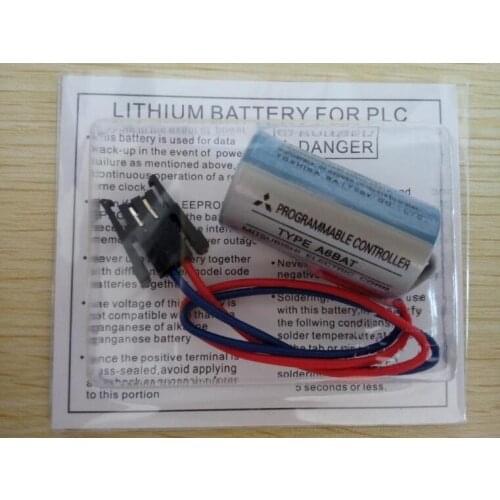 10pcs Original NEW ER17330V 3.6V PLC Battery Batteries Servo A6BAT PLC Battery (NEW DATE)