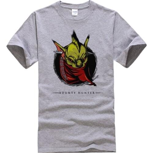 Dota 2 T Shirt Men Bounty Hunter Graphic 2021 Cotton Men Humorous Short Sleeve Vintage Mens T-Shirt Tops Tees