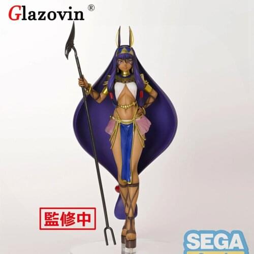 Glazovin Japanese Original Sega SPM Fate Grand Order FGO Nitocris PVC Action Figure Model Toys For Christmas Presents