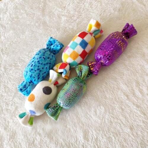 Pet toy dog plush vocal bite-resistant molar dog toy plush sweetheart candy pet supplies,Q256(2 pcs)