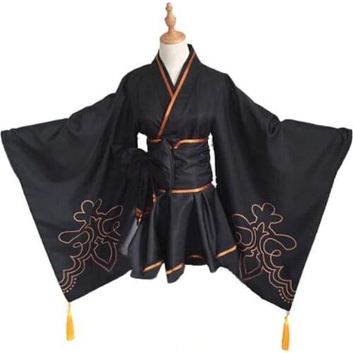 NieR Automata Heroine YoRHa 2B Kimono Yukata Suits Dress Uniform Cosplay Costumes 11