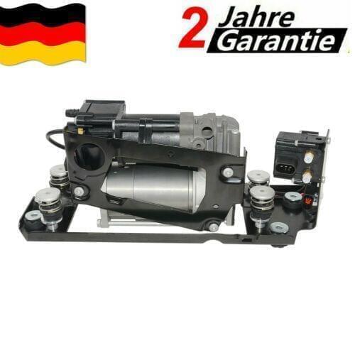 AP03 Air Suspension Compressor +Bracket+Valve Block For BMW 5 7 Series F07 GT F11 F01 F02 F04 37206789450 37206864215