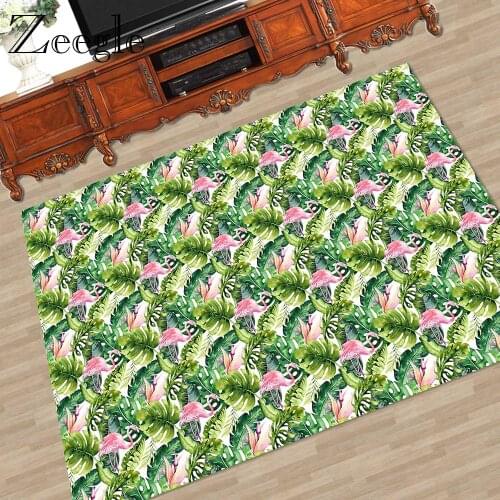 Zeegle Living Room Carpet Anti-slip Bedroom Rug Kitchen Mat Bathroom Carpet Absorbent Outdoor Mat Hallway Rug Washable Foot Mat