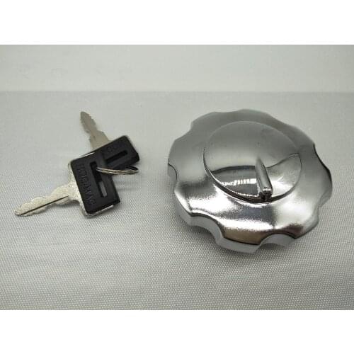 A05 Motorcycle Fuel Gas Tank Cap Cover Lock Set For Honda CG125 CG 125 Spare Parts Replacement Aluminium Fuel Gas Tank Motorbike